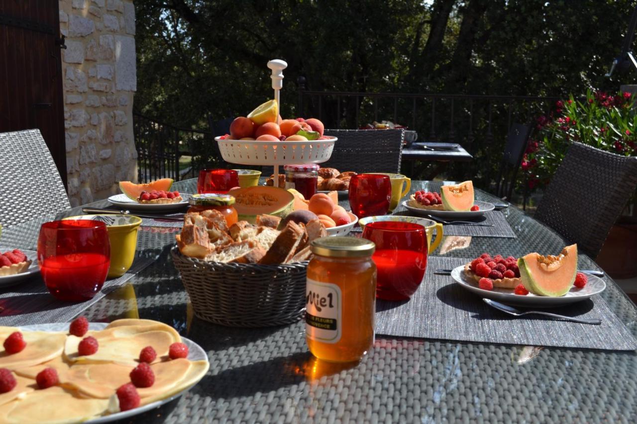 La Romagnolette Bed & Breakfast Saint-Restitut ภายนอก รูปภาพ