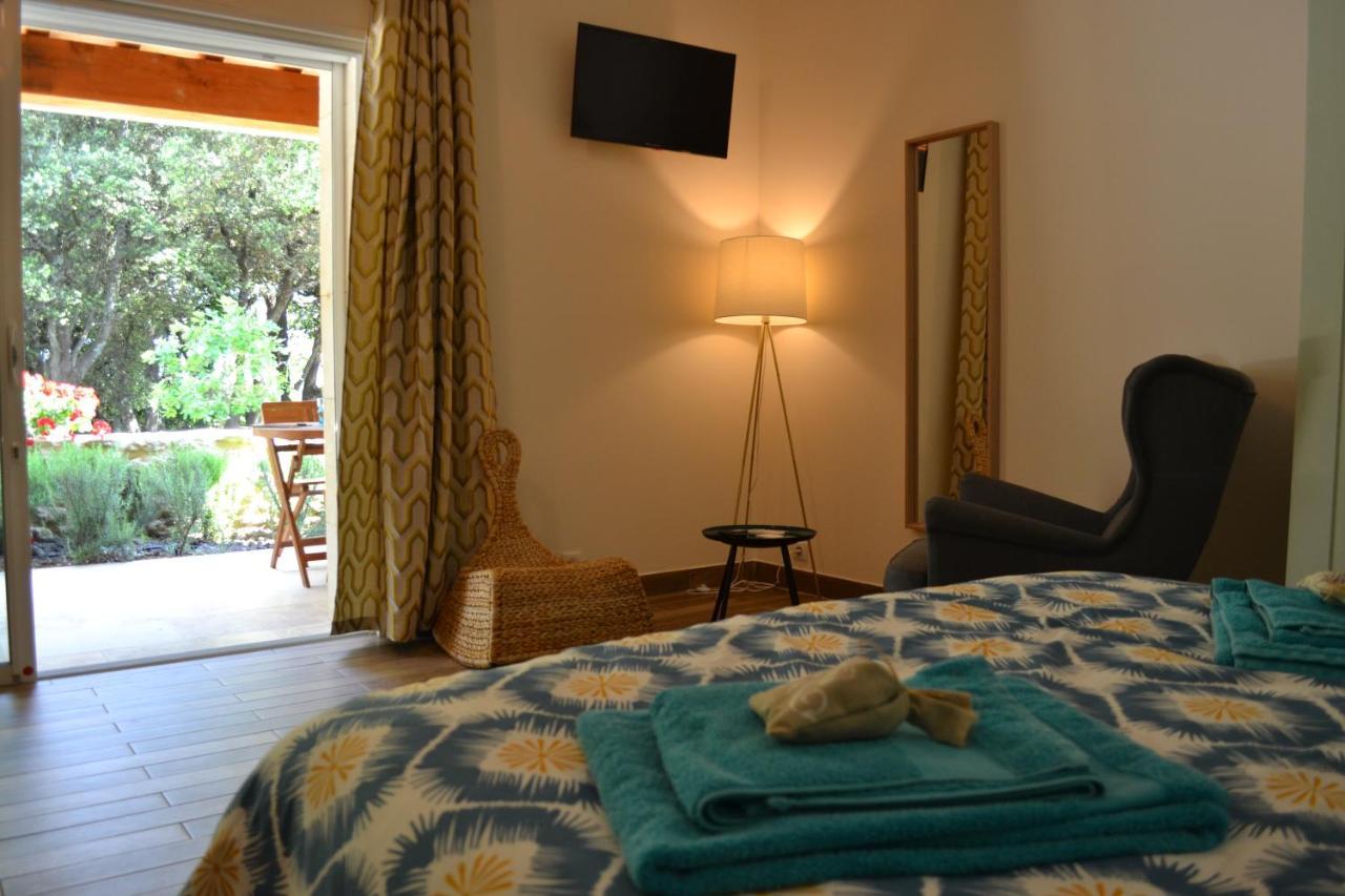 La Romagnolette Bed & Breakfast Saint-Restitut ภายนอก รูปภาพ